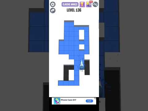 Video guide by Calm Head Gaming: AMAZE! Level 136 #amaze
