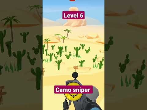 Video guide by Design gamerz: Camo Sniper Level 6 #camosniper