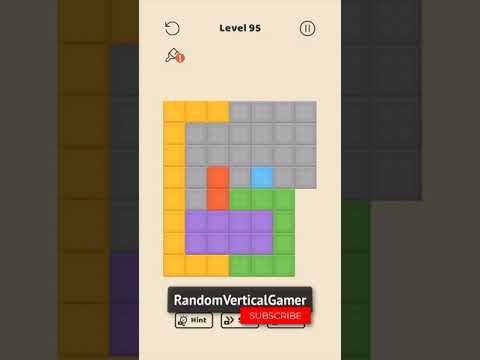 Video guide by RandomVerticalGamer: Folding Blocks Level 95 #foldingblocks