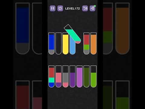Video guide by Water Sort Puzzle - Guru Puzzle Game: Water Sort Puzzle Level 172 #watersortpuzzle