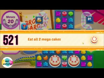 Video guide by VMQ Gameplay: Jelly Juice Level 521 #jellyjuice