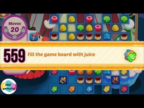 Video guide by VMQ Gameplay: Jelly Juice Level 559 #jellyjuice