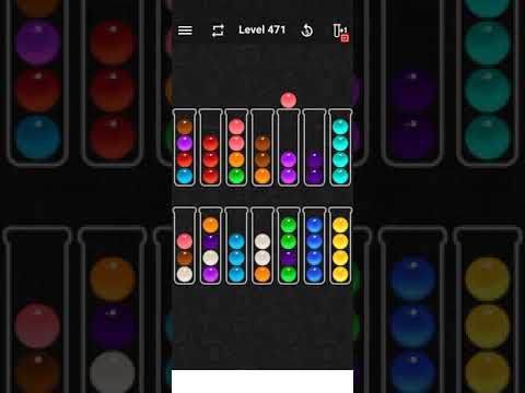 Video guide by Game Help: Ball Sort Color Water Puzzle Level 471 #ballsortcolor