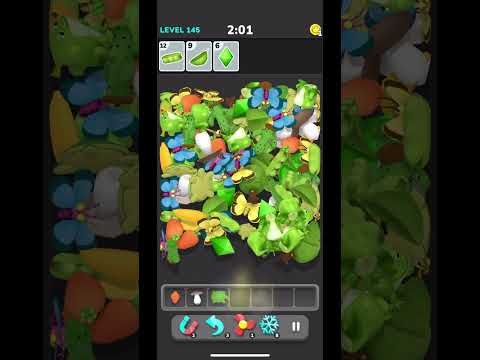 Video guide by JACQ’s World of Games: Triple Match 3D Level 145 #triplematch3d