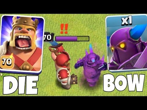 Video guide by Clash of clans - Godson: King Level 70 #king