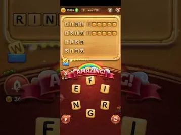 Video guide by Gamer TPVK: Word Connect Puzzle Level 768 #wordconnectpuzzle