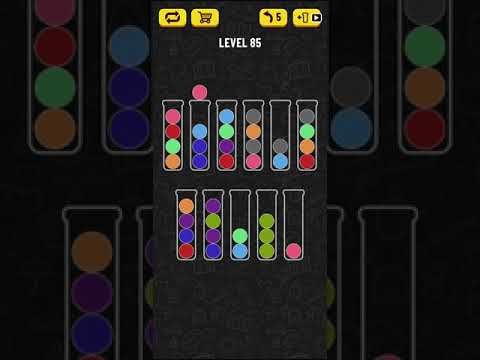 Video guide by Mobile games: Ball Sort Puzzle Level 85 #ballsortpuzzle