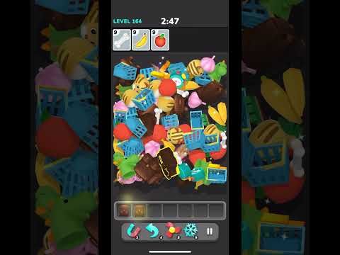 Video guide by JACQ’s World of Games: Triple Match 3D Level 164 #triplematch3d