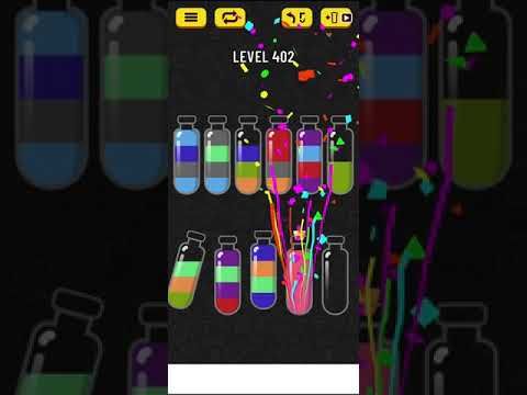 Video guide by Mobile games: Soda Sort Puzzle Level 402 #sodasortpuzzle