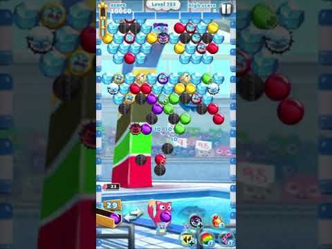 Video guide by IOS Fun Games: Bubble Mania Level 753 #bubblemania