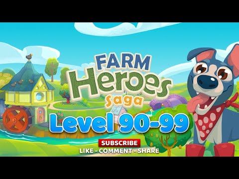 Video guide by IBPlayin: Farm Heroes Saga Level 90-99 #farmheroessaga