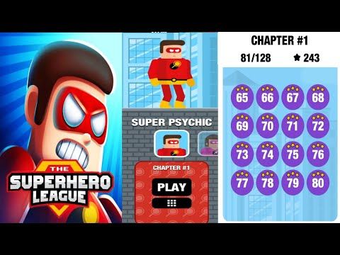 Video guide by Masiron Koi: The Superhero League Level 65-80 #thesuperheroleague