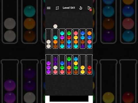 Video guide by Game Help: Ball Sort Color Water Puzzle Level 541 #ballsortcolor