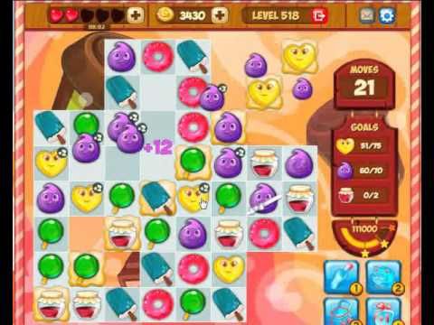 Video guide by Gamopolis: Candy Valley Level 518 #candyvalley