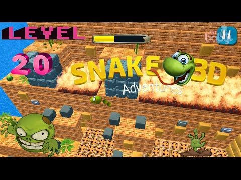 Video guide by JustBaby Nursery Rhymes & Funny Animals videos: Snake 3D Adventures Level 20 #snake3dadventures