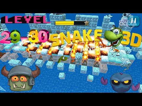 Video guide by JustBaby Nursery Rhymes & Funny Animals videos: Snake 3D Adventures Level 29-30 #snake3dadventures