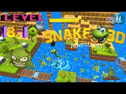 Video guide by JustBaby Nursery Rhymes & Funny Animals videos: Snake 3D Adventures Level 18-19 #snake3dadventures