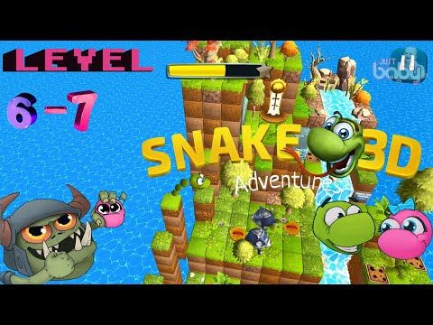 Video guide by JustBaby Nursery Rhymes & Funny Animals videos: Snake 3D Adventures Level 6-7 #snake3dadventures