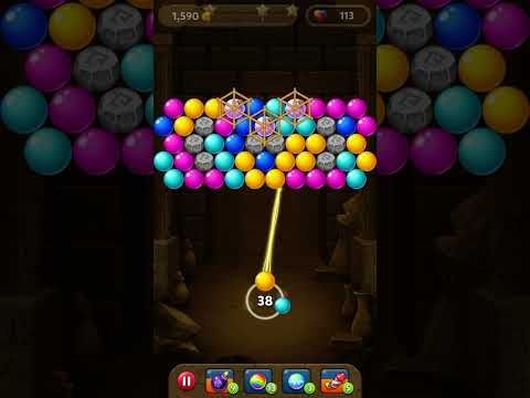 Video guide by yo yoshi  スマホゲーム&切り抜き動画: Bubble Pop Origin! Puzzle Game Level 63 #bubblepoporigin