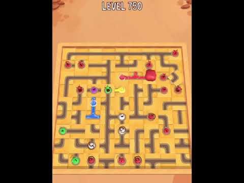 Video guide by D Lady Gamer: Water Connect Puzzle Level 750 #waterconnectpuzzle