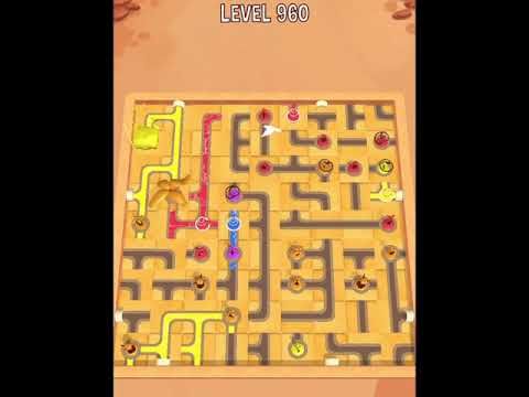 Video guide by D Lady Gamer: Water Connect Puzzle Level 960 #waterconnectpuzzle