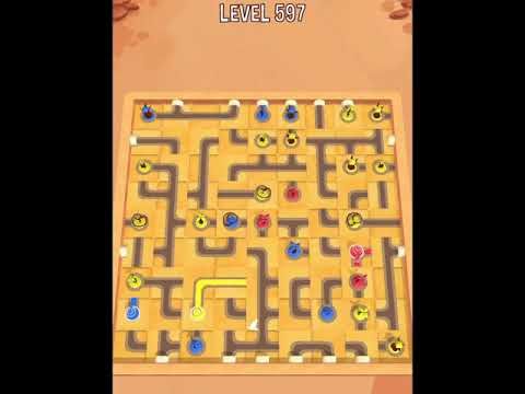 Video guide by D Lady Gamer: Water Connect Puzzle Level 597 #waterconnectpuzzle