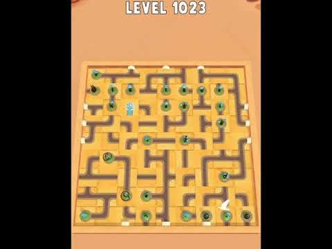 Video guide by D Lady Gamer: Water Connect Puzzle Level 1023 #waterconnectpuzzle
