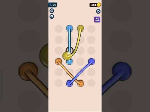 Video guide by Colour Gaming Channel: Twisted Tangle Level 20 #twistedtangle