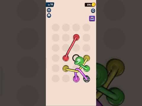 Video guide by Colour Gaming Channel: Twisted Tangle Level 19 #twistedtangle