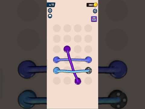 Video guide by Colour Gaming Channel: Twisted Tangle Level 15 #twistedtangle