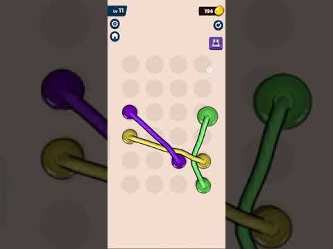 Video guide by Colour Gaming Channel: Twisted Tangle Level 11 #twistedtangle