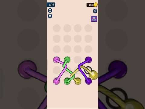 Video guide by Colour Gaming Channel: Twisted Tangle Level 14 #twistedtangle
