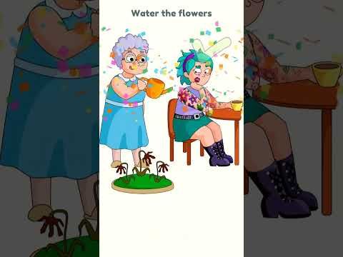 Video guide by ITZ UK GAMER: Water The Flower!  - Level 84 #watertheflower