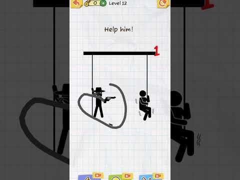 Video guide by Fantastic: Draw 2 Save Level 12 #draw2save