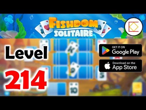 Video guide by CONAN LIU: Fishdom Solitaire Level 214 #fishdomsolitaire