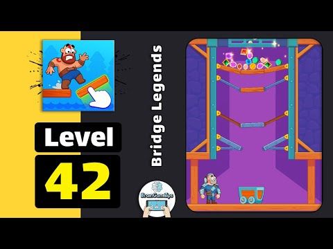Video guide by BrainGameTips: Bridge Legends Level 42 #bridgelegends