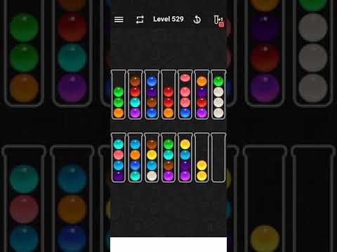 Video guide by Game Help: Ball Sort Color Water Puzzle Level 529 #ballsortcolor