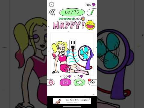 Video guide by KewlBerries: Draw Happy Queen Level 73 #drawhappyqueen
