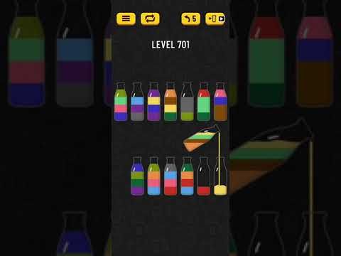 Video guide by HelpingHand: Soda Sort Puzzle Level 701 #sodasortpuzzle