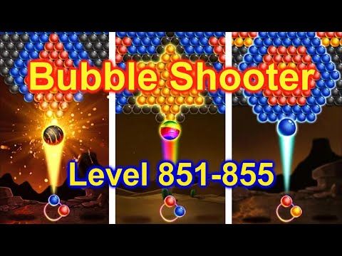 Video guide by bwcpublishing: Bubble Shooter Level 851 #bubbleshooter
