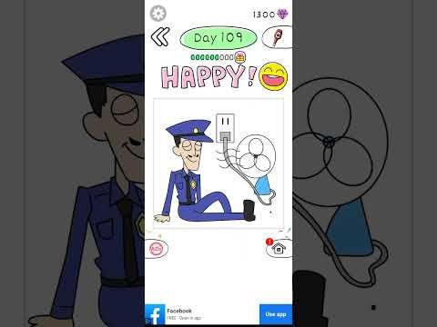 Video guide by ☬Prashant 999☬: Draw Happy Police! Level 109 #drawhappypolice