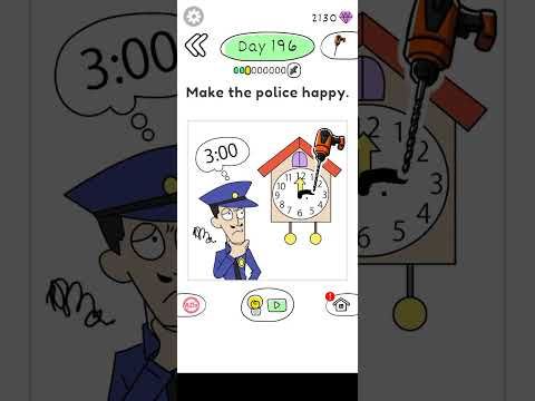 Video guide by ☬Prashant 999☬: Draw Happy Police! Level 196 #drawhappypolice