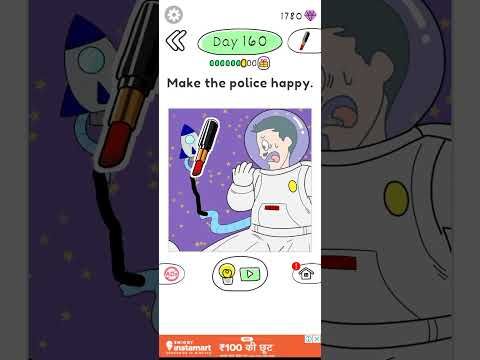 Video guide by ☬Prashant 999☬: Draw Happy Police! Level 160 #drawhappypolice