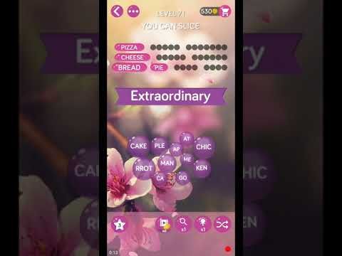 Video guide by ETPC EPIC TIME PASS CHANNEL: Word Pearls Level 71 #wordpearls
