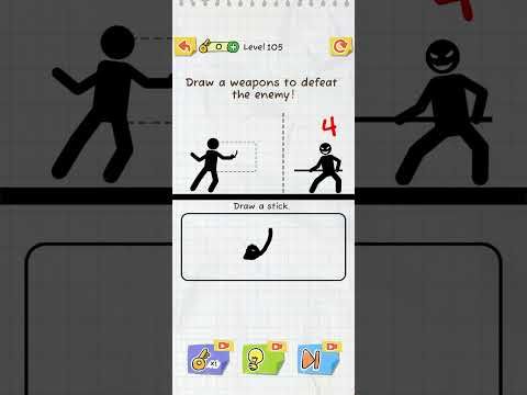 Video guide by Illegal Gamer: Draw 2 Save Level 105 #draw2save