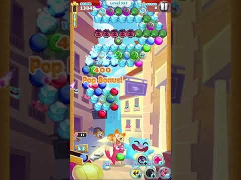 Video guide by IOS Fun Games: Bubble Mania Level 553 #bubblemania