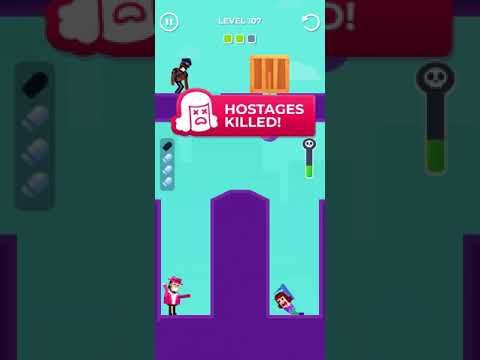Video guide by TheGamerBay MobilePlay: Hitmasters Level 107 #hitmasters