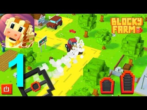 Video guide by Pryszard Android iOS Gameplays: Blocky Farm Part 1 #blockyfarm