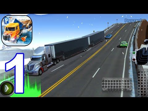 Video guide by Pryszard Android iOS Gameplay Plus: Ice Road Truck Parking Part 1 #iceroadtruck