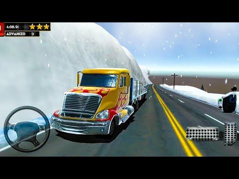 Video guide by Android Melih Game: Ice Road Truck Parking Level 12 #iceroadtruck